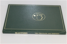 2013 Masters Tournament Annual Book - Adam Scott Winner