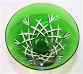 Augusta National Members Limited Pair of Emerald Cut Martini Glasses