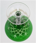 Augusta National Members Limited Pair of Emerald Cut Martini Glasses