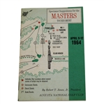 1964 Masters Spectator Guide - Arnold Palmer Wins 7th & Final Major