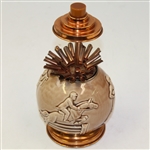 Rookwood Circa 1920 Golf Cigarette Dispenser with Sports Themes
