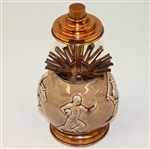 Rookwood Circa 1920 Golf Cigarette Dispenser with Sports Themes