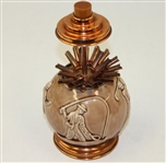 Rookwood Circa 1920 Golf Cigarette Dispenser with Sports Themes