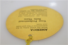 1935 Augusta National Inv. (Masters) First Round Ticket #631 with Original String - A Beauty
