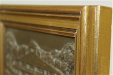 Augusta National Golf Club Clubhouse Resin Cast Bronze by Artist Bill Waugh