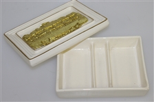 Augusta National Golf Club Clubhouse Royal English Porcelain Handcrafted by Artist Bill Waugh