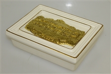 Augusta National Golf Club Clubhouse Royal English Porcelain Handcrafted by Artist Bill Waugh