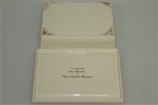 Augusta National Golf Club Clubhouse Royal English Porcelain Handcrafted by Artist Bill Waugh