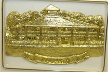 Augusta National Golf Club Clubhouse Royal English Porcelain Plate Handcrafted by Artist Bill Waugh