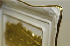 Augusta National Golf Club Clubhouse Royal English Porcelain Plate Handcrafted by Artist Bill Waugh