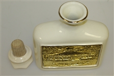 Augusta National Golf Club Clubhouse Royal English Porcelain Decanter by Artist Bill Waugh