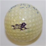Dan Jenkins Signed Golf Ball JSA ALOA
