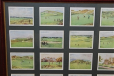 Full Set of 1924 W.D. & H.O. Wills Tobacco Cards - Complete Set of 25 - Framed