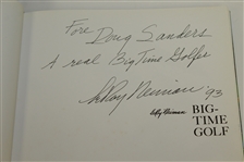LeRoy Neiman Signed 'Big Time Golfer' Personalized to Doug Sanders JSA ALOA