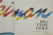 LeRoy Neiman Signed 'Big Time Golfer' Personalized to Doug Sanders JSA ALOA