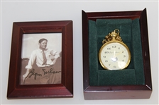 Byron Nelson Gold 'Eleven Straight' Ltd Ed Pocket Watch w/ Signed Box JSA ALOA
