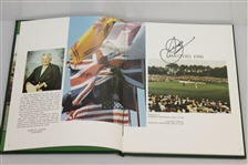 1980 Masters Tournament Annual Book - Signed By Winner Seve Ballesteros JSA ALOA