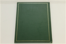 1980 Masters Tournament Annual Book - Signed By Winner Seve Ballesteros JSA ALOA