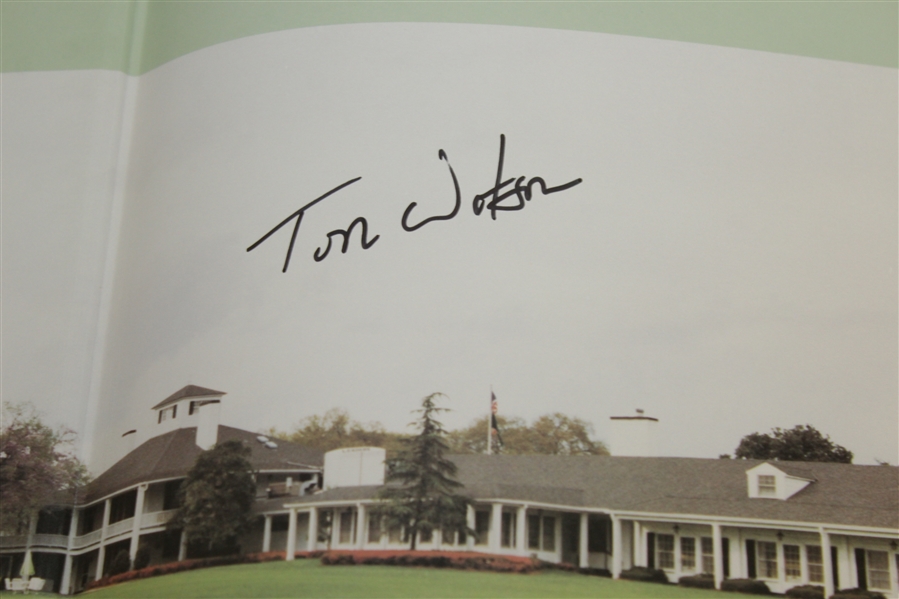 1981 Masters Tournament Annual Book - Signed By Winner Tom Watson JSA ALOA