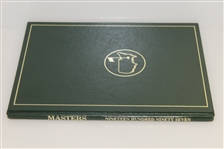 Tiger Woods Signed 1997 Masters Tournament Annual Book JSA ALOA