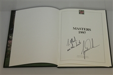 Tiger Woods Signed 1997 Masters Tournament Annual Book JSA ALOA