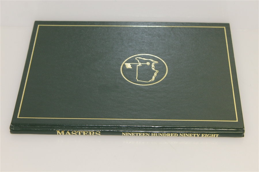 1998 Masters Tournament Annual Book - Signed By Winner Mark O' Meara JSA ALOA