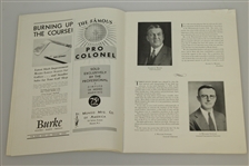1931 PGA Championship Program - Wannamoisett CC - Tom Creavy Winner