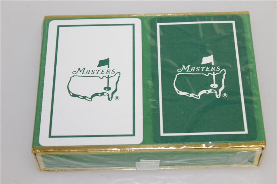 Masters Playing Cards Set New in Box w/ Gold Trim - Classic Look