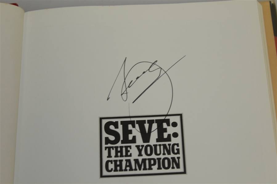 Seve Ballesteros Signed 'Seve: The Young Champion' Hardcover Book JSA ALOA