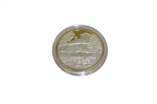 2012 Masters .999 Fine Silver Coin Depicting Clubhouse #484/500