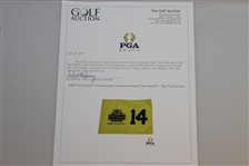 1995 PGA Seniors' Championship Tournament Used Flag Hole #14 - Ray Floyd Victory