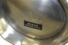 Jay Haas 2009 Senior PGA Championship Champions Dinner Silver Trophy Pitcher Gift - Handmade In Italy w/ Note & Silver Maker's Stamp