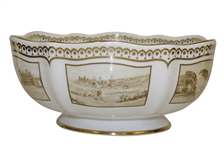 Aynsley Porcelain Old St Andrews Bowl, 250/2000, Designed By Bill Waugh