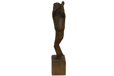 Paul Haun Etonic's World Wide Ambassador of Good Will Award - Wooden Figurine