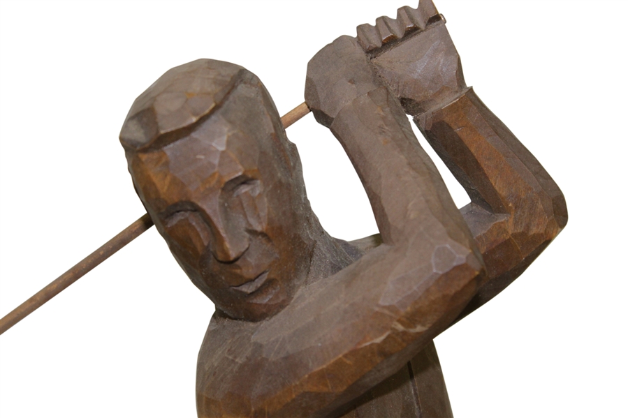 Paul Haun Etonic's World Wide Ambassador of Good Will Award - Wooden Figurine