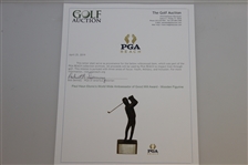 Paul Haun Etonic's World Wide Ambassador of Good Will Award - Wooden Figurine