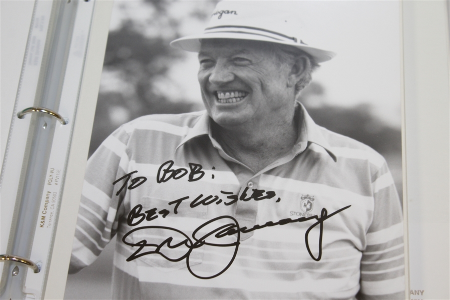 54 Assorted Signed Photos of 1970's to Current Golfers JSA ALOA