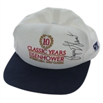 Payne Stewart Signed Eisenhower Golf Classic 10 Year Commemorative Hat JSA #EE96321