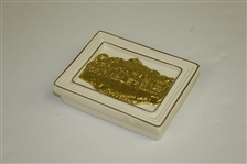 Augusta National Golf Club Clubhouse Royal English Porcelain Handcrafted by Artist Bill Waugh
