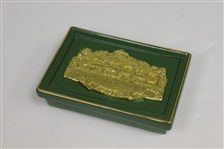 Augusta National Golf Club Clubhouse Royal English Porcelain Handcrafted by Artist Bill Waugh