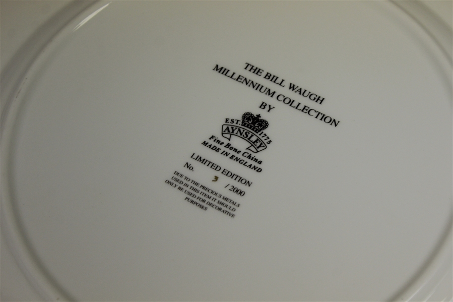 Limited Edition St. Andrews Porcelain Plate by Bill Waugh