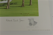 Augusta National Hole 16 Print w/ Robert Trent Jones Signature by Bill Waugh - Artist Proof #16