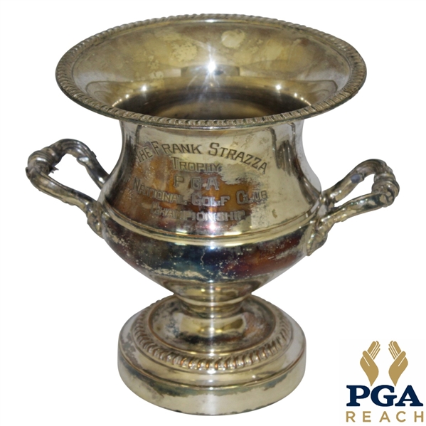 The Frank Straza National Golf Club Champion Silver Loving Cup Trophy