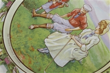 Bridgwood & So. 'The Indispensable Caddie' English Plate