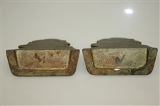 Classic Bobby Jones Cast Iron Bookends by A.C. Williams
