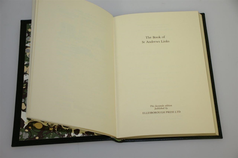 'The Book of St Andrews Links' Ltd Ed w/ Slip Case Signed by Captain J Stewart Lawson - 31/200