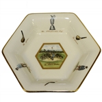 Road Bunker St Andrews Dish w/ James Braid by Pointers of London Illustrated by Bill Waugh