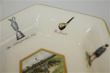 Road Bunker St Andrews Dish w/ James Braid by Pointers of London Illustrated by Bill Waugh