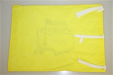 Billy Casper Signed 2011 Masters Embroidered Flag with '1970' Notation JSA #EE96295