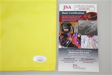 Billy Casper Signed 2011 Masters Embroidered Flag with '1970' Notation JSA #EE96295